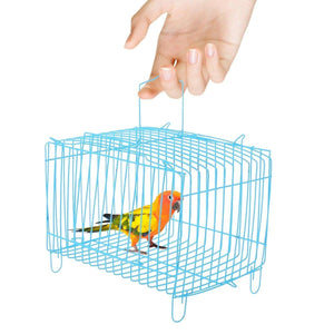 Wire Frame Small Pet Transport Cages Set Durable and Foldable 10 Pack