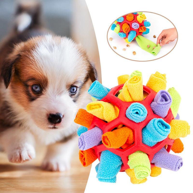 Interactive Dog Ball - Stimulating Toy for Your Canine Companion