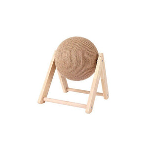 Cat Scratching Ball Cat Scratcher Toy Cats Scratcher Post Natural Sisal