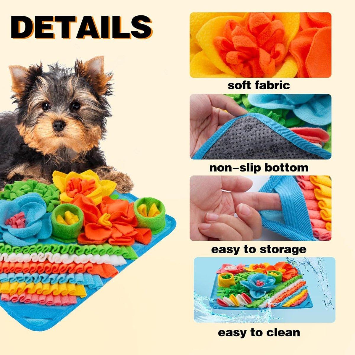 Pet Snuffle Mat for Dogs and Cats Snuffle Toy