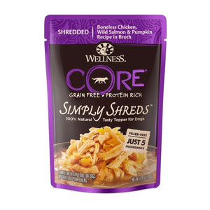 Wellness Core Simply Shreds Chicken & Salmon - Nutritious Dog Food