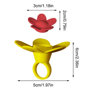 Wearable Hummingbird Feeder Ring for Close-Up Bird Feeding