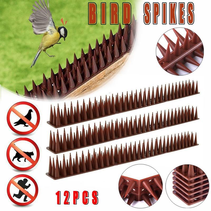 12pcs Bird Spikes Fence Wall