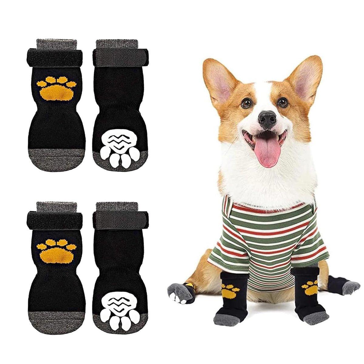 Pet Socks Christmas Dog Socks Warm With Non-slip Bottom