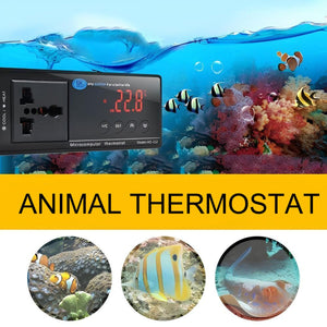 Aquarium Reptile Pet Thermostat Electronic Temperature Controller Power Strip