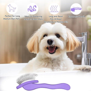 Pet Dog Hair Shedding Undercoat Rake Grooming Trimmer Comb Brush