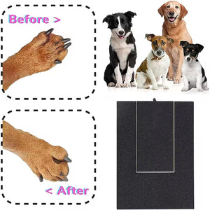 Wooden Pull-out Dog Scratch Board Wear-resistant Dog Claw Repair Board