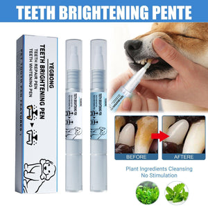 Effective Dog Teeth Cleaning with Tartar Removal using Teeth Brightening Pen