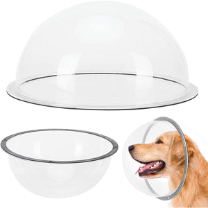 Acrylic Dog Window Semi-round Cover Pet Fence