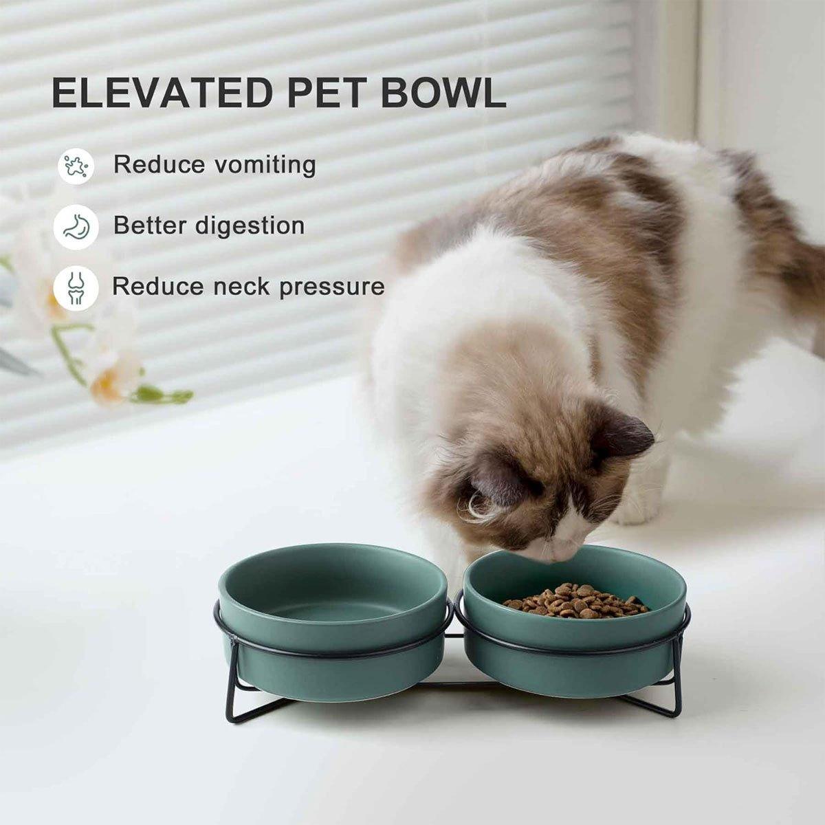 Ceramic Pet Bowl Cat Food Bowl Dog Bowl Drinking Bowl Pet Water Food Dish