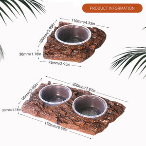 Imitation Rock Aquarium Feeder