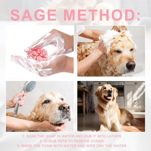 Pet Soap Relieve Skin Itching For Dogs And Cats Soft Hair Care