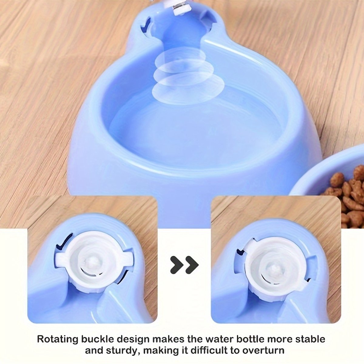 Mushroom Pet Bowl Dual-Use Food & Water Bowl