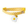 Adjustable Pet Collar with Safety Buckle Bell for Kitten and Dog Necklace