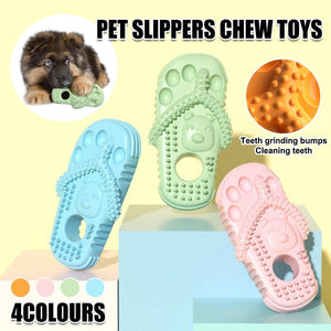 Pet Toys Bite Slippers Dog Chewing Molars Bite Resistant Cleaning Toys Cat Toys