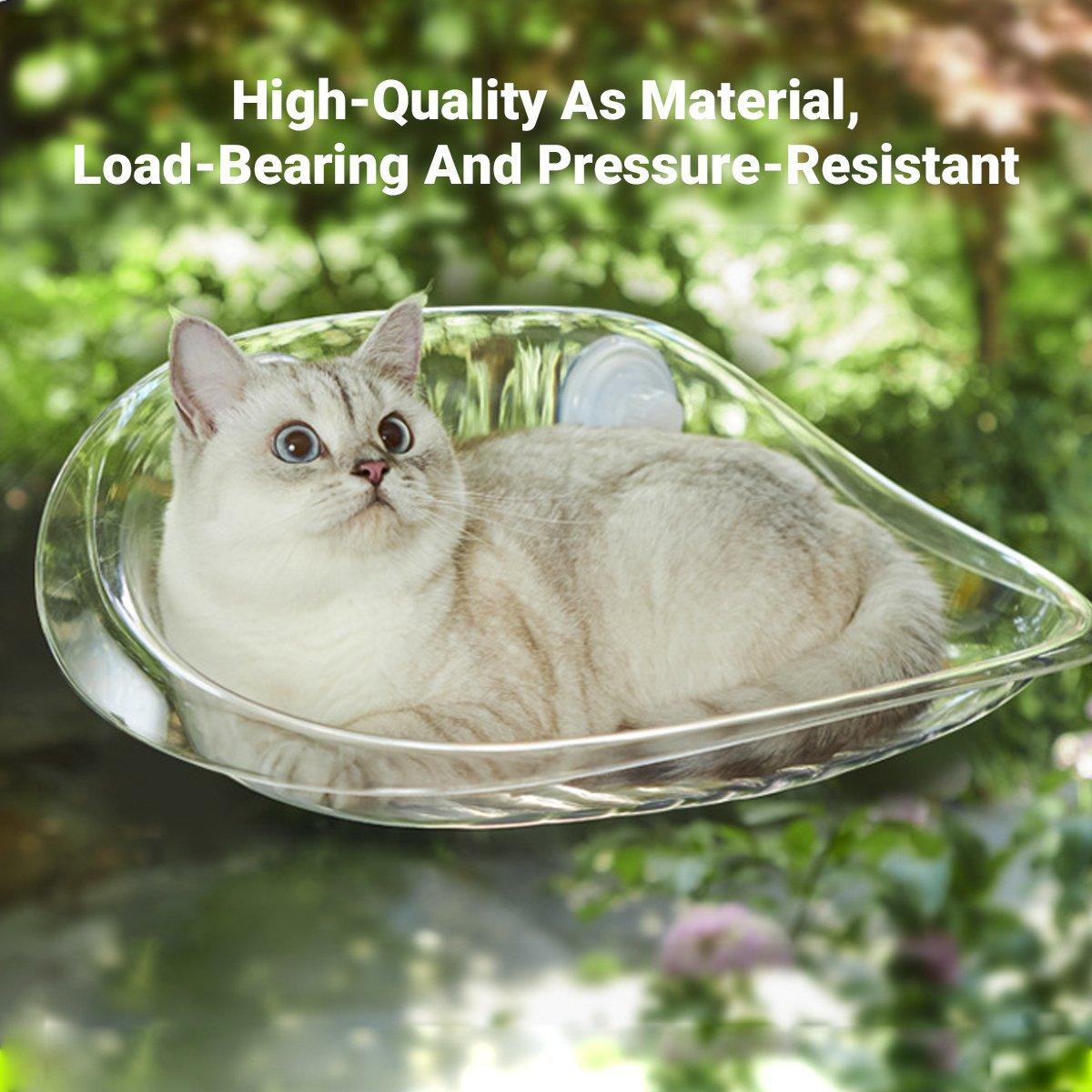 Cat Nest Cat Hammock Space Capsule Cat Bed Window Cat Sunrise Hanging Bed Glass Hanging Basket Transparent Pet Bed