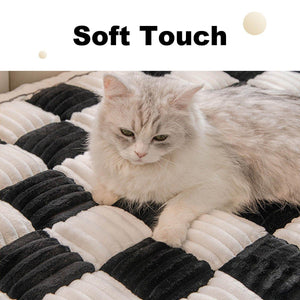 Checkerboard Pet Bed Mat Comfortable Sofa for Cats & Small Dogs