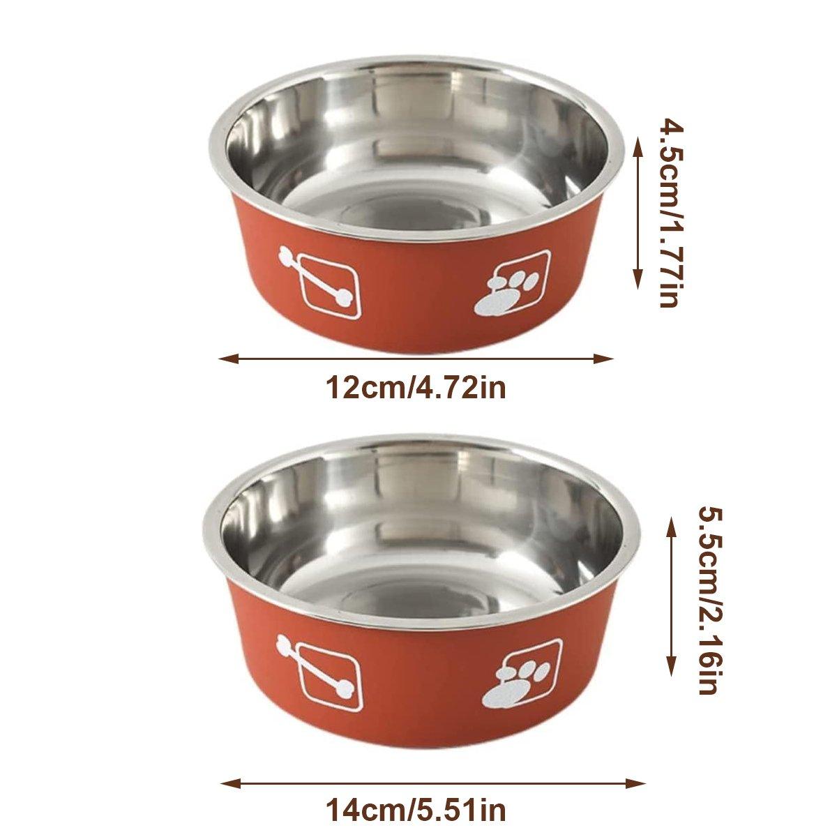 Wall-Mounted Stainless Steel Pet Bowl for Cats and Small Dogs Durable & Stylish