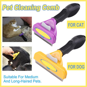 Pet Hair Removal Comb Cat Comb Dog Hair Removal Brush