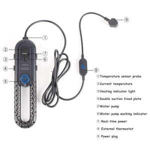 Fish Tank Heating Rod Automatic Constant Temperature Aquarium Heating Rod Power-saving Explosion-proof Heater