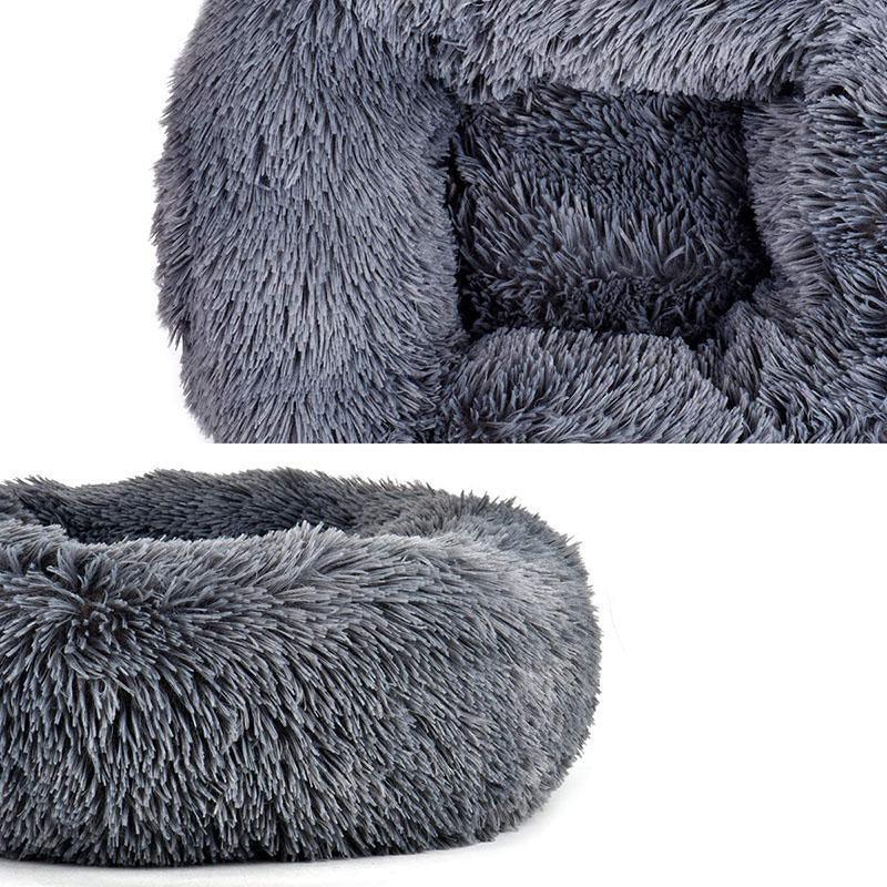 Calming Donut Dog Beds Soft & Washable Pet Bed for Cats & Dogs