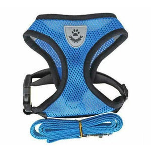 Adjustable Breathable Mesh Cat Harness Vest