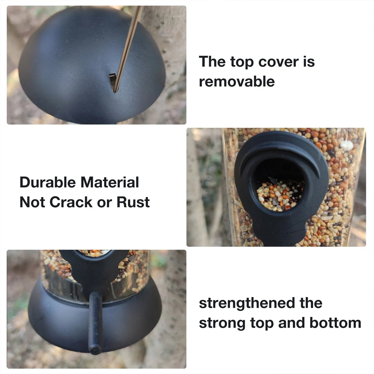 Durable Outdoor Bird Feeder