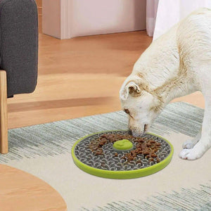 Pet Slow Feeder Lick Mat with Suction Cups