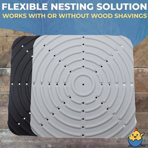 Durable and Washable Silicone Nest Bedding for Chicken Coops