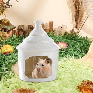 Cooling Ceramic Hamster House Hideout for Small Pets