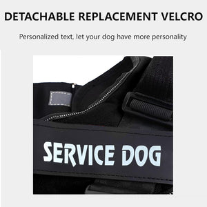 Service Working Dog Vest Training Bite Vest Duty Duty Chest Strap Soft Lining