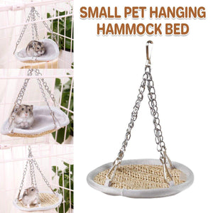 Reversible Hanging Hamster Toy Hammock for All Seasons