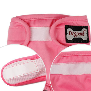 Female Dog Puppy Nappy Diapers Wrap Band Sanitary Pants Underpants XS-XL