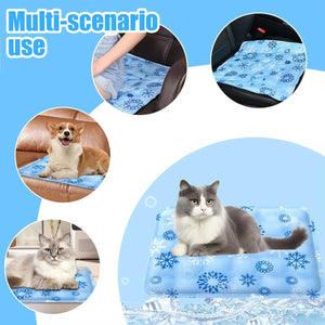 Pet Cooling Mat Non-Toxic Self-Cooling & Portable for Dogs & Cats