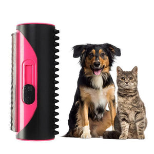 Dog & Cat Grooming Tool - Fur Trimmer Comb Brush