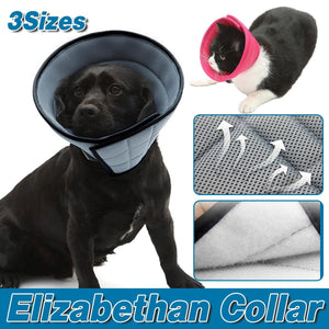 Soft Mesh Elizabeth Collar – Adjustable & Comfortable Pet Recovery Collar