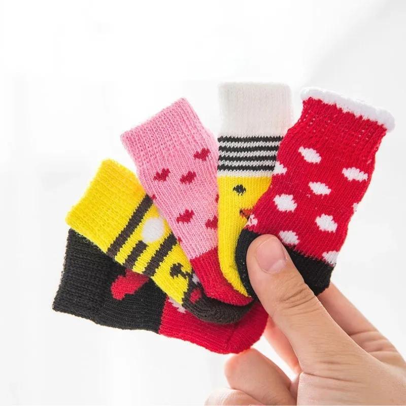 Dog Socks Non-Slip Grip Slip Anti-Skid S M L - Puppy Cat Pet Shoes Slippers