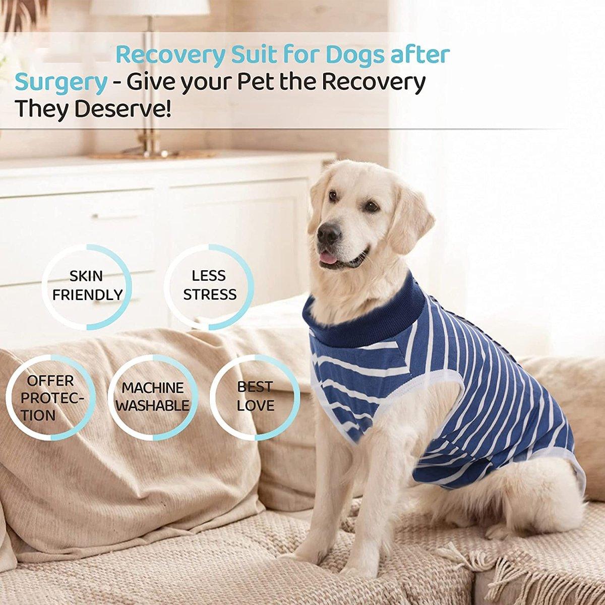 Dog Recovery Suit for Post-Surgery Breathable & Comfortable (S-XXL)