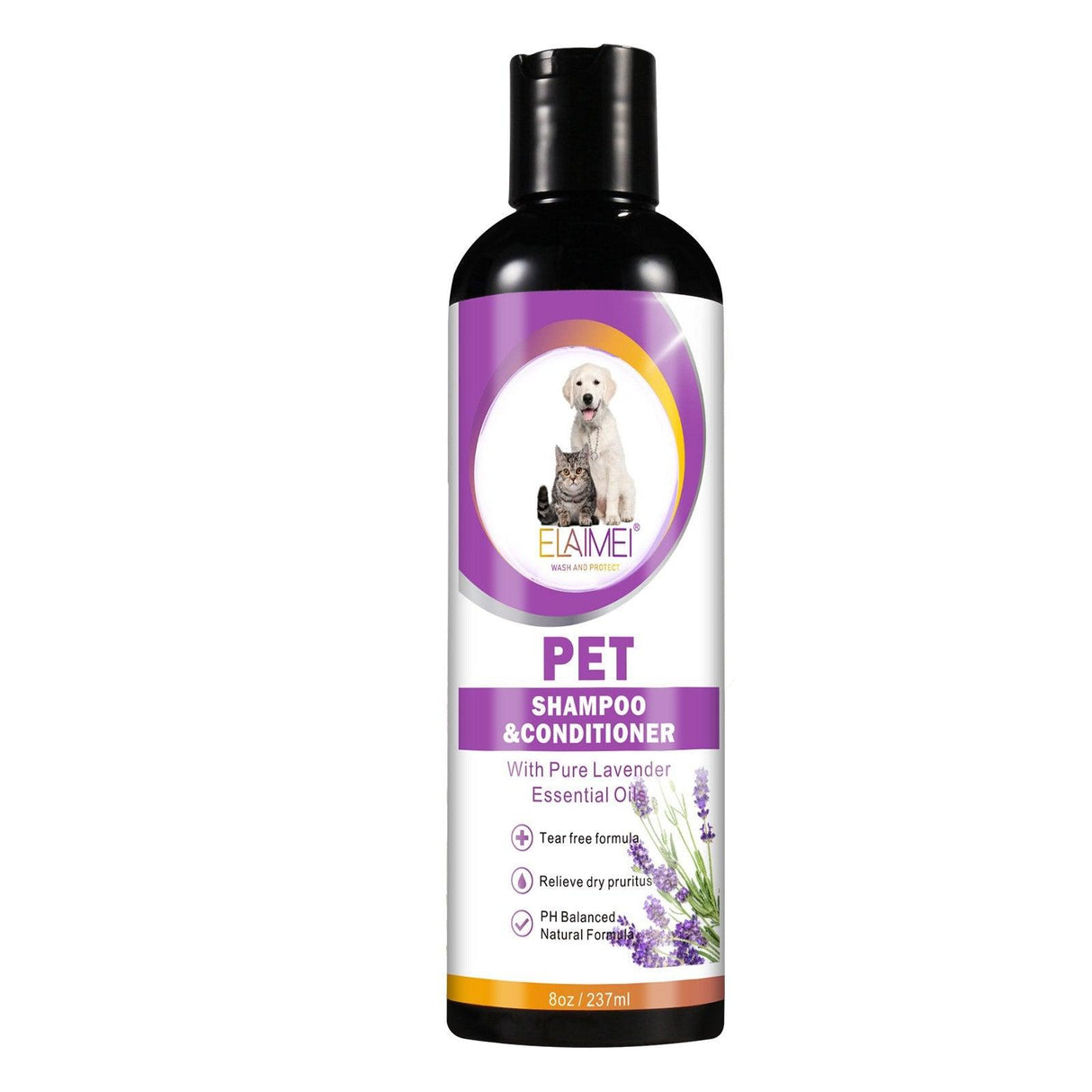 Lavender Bliss Pet Shampoo & Conditioner for Dogs and Cats