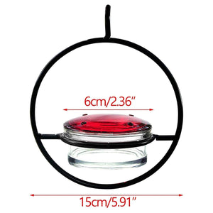 Metal Hummingbird Feeder Simple Design Durable Outdoor Garden Bird Water Feeder