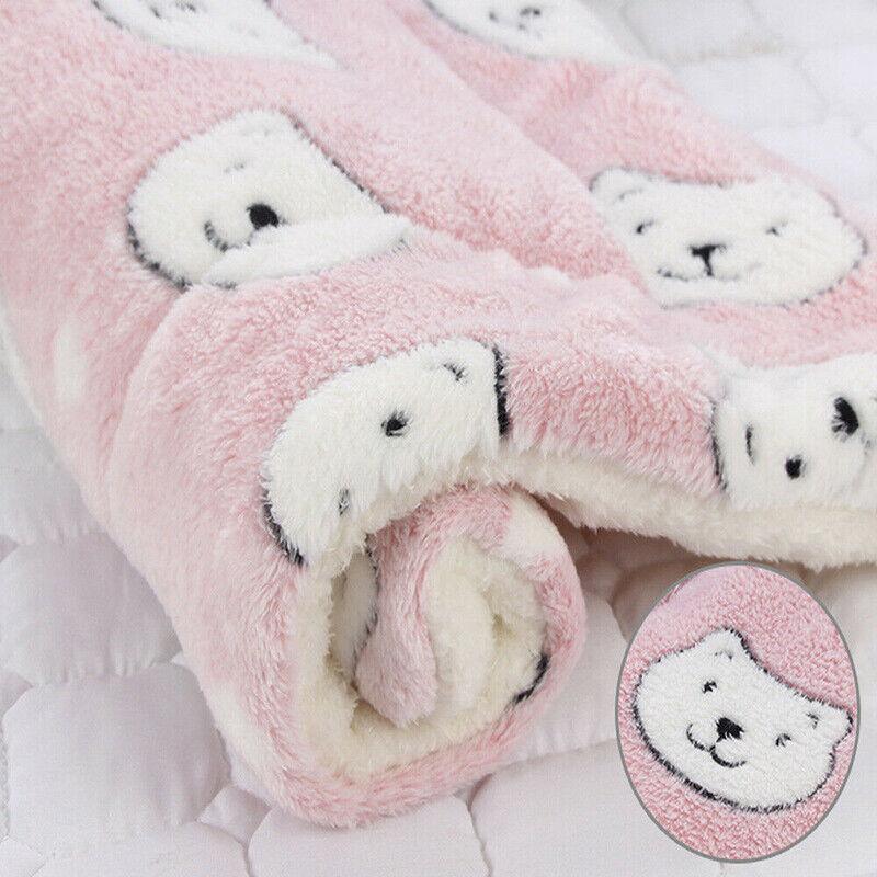 Puppy Dog Cat Cushion Mattress Blanket Bed Soft Warm Pet Pad Winter Kennel House