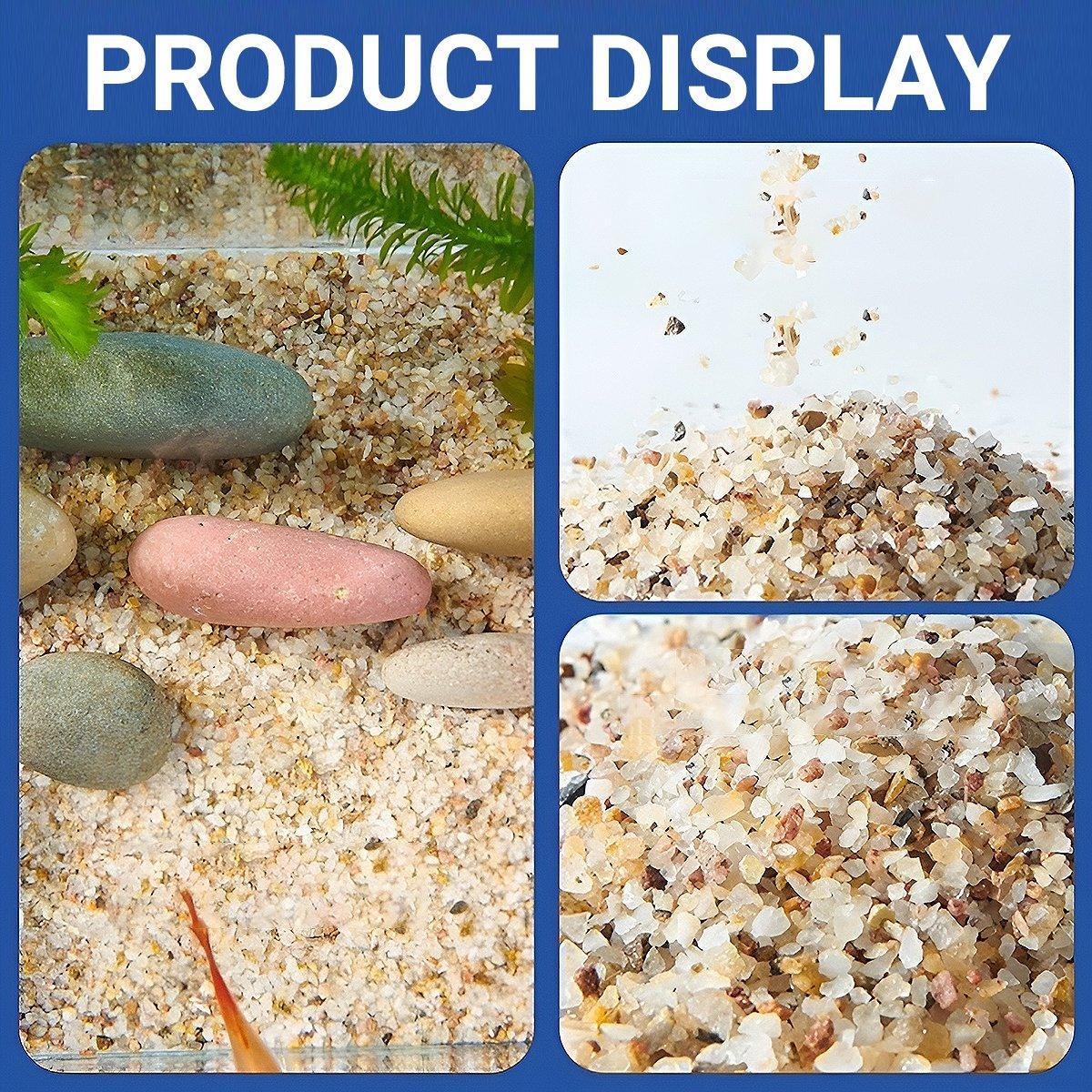 Natural Quartz Sand Aquarium Decoration