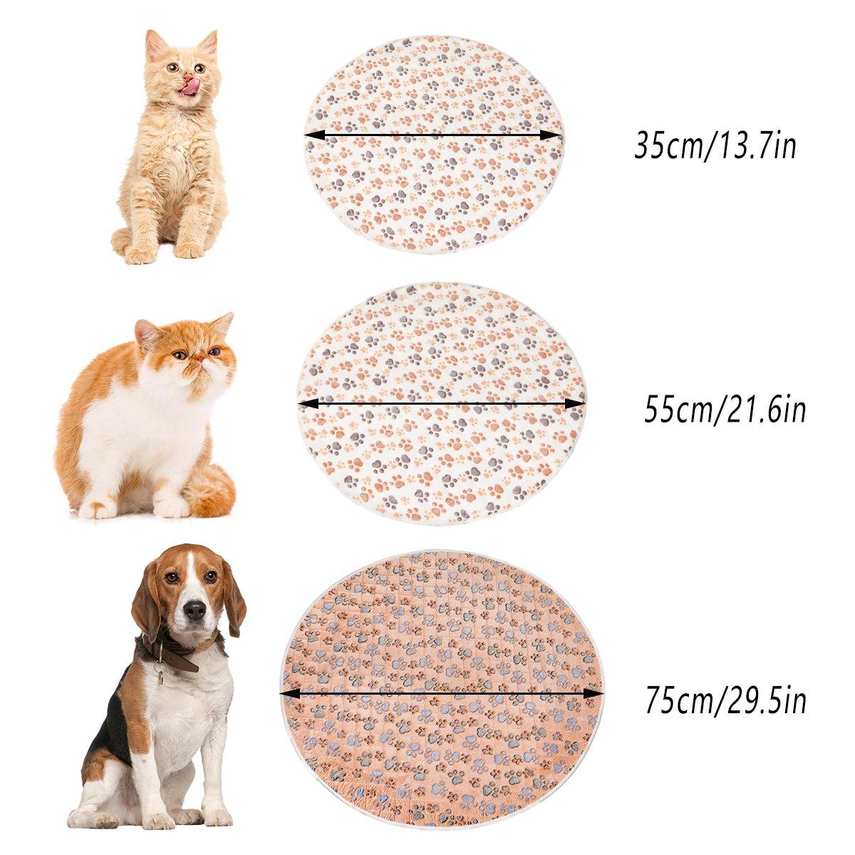 Round Waterproof Dog Pad Breathable & Non-Slip for Pets