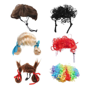 Stylish  Funny Pet Wig With Bangs Fun and Comfortable