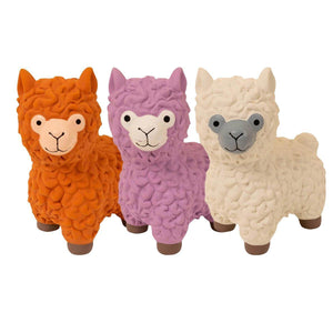 Pet Toy Latex Toy Sound Alpaca Bite Resistant Molars Cartoon Alpaca Dog Toy