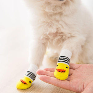 Dog Socks Non-Slip Grip Slip Anti-Skid S M L - Puppy Cat Pet Shoes Slippers