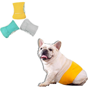 XS-XL Male Dog Diaper Nappy - Puppy Belly Band Sanitary Underpants