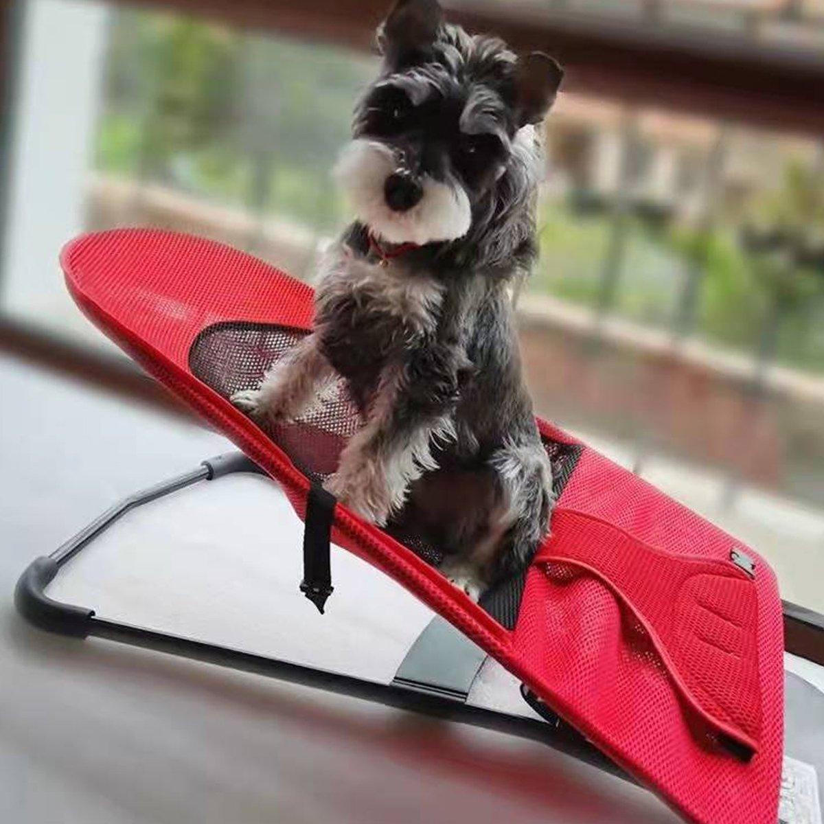 Foldable Pet Rocking Chair Portable & Comfortable Relaxation Seat for Dogs & Cats