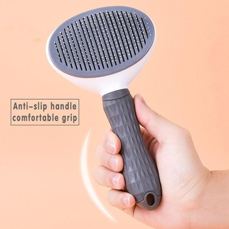 Pet Dog Cat Grooming Comb Brush Removes Undercoat 3 Colours