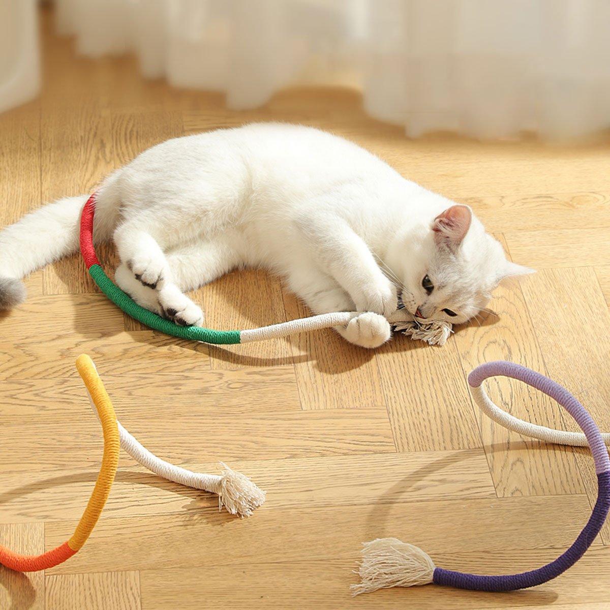 Cat Toy Creative Fun Teeth Molar Cleaning Cat Bite Rope